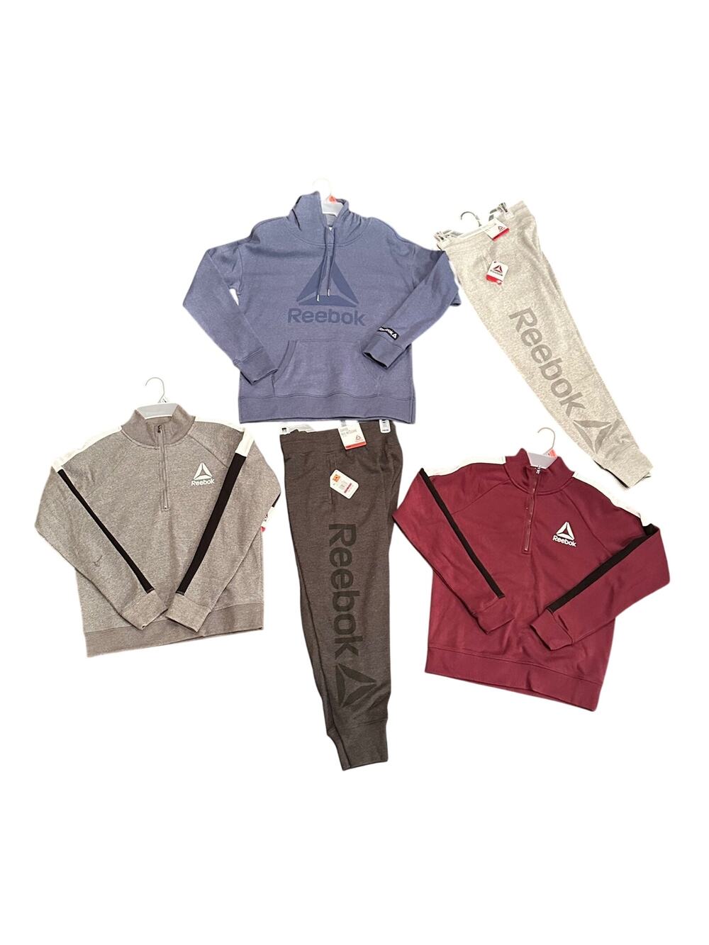 Women’s New SMALL Reebok Jogger or Sweatshirt. CHOOSE 2.